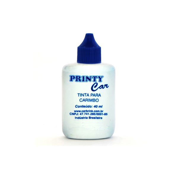 Encontraproduto.com.br - Tinta para Carimbo Asuper Ticar 40ml Azul