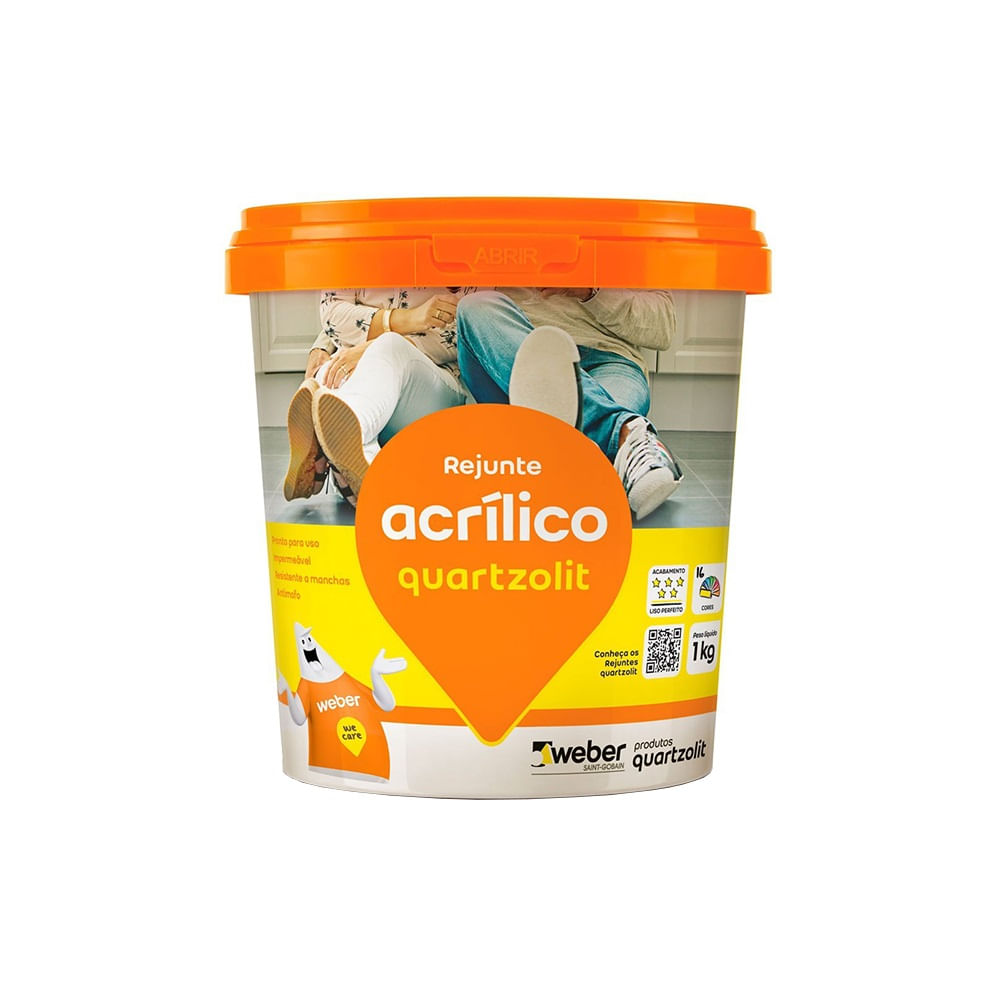 Rejunte Acrílico 1Kg - Corda - Quartzolit