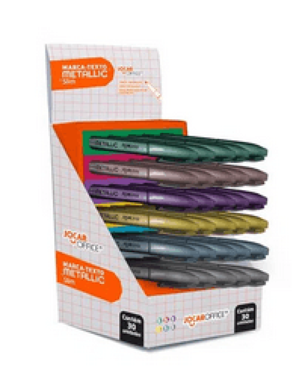 MARCA TEXTO JOCAR OFFICE SLIM METALICO 94108 LEONORA