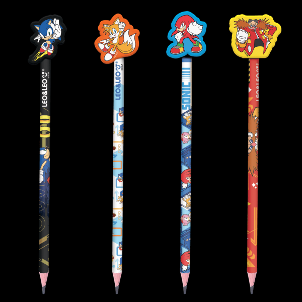 LAPIS GRAFITE HB BORRACHA SONIC 10151 LEONORA