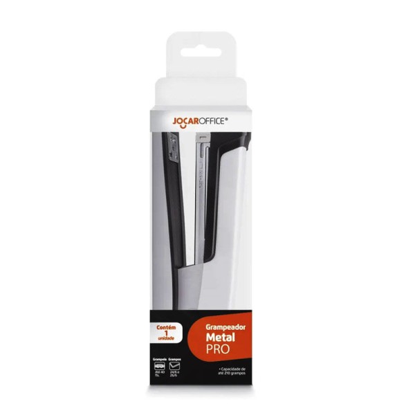 Grampeador Metal Pro Preto 40 Folhas Jocar Oficce