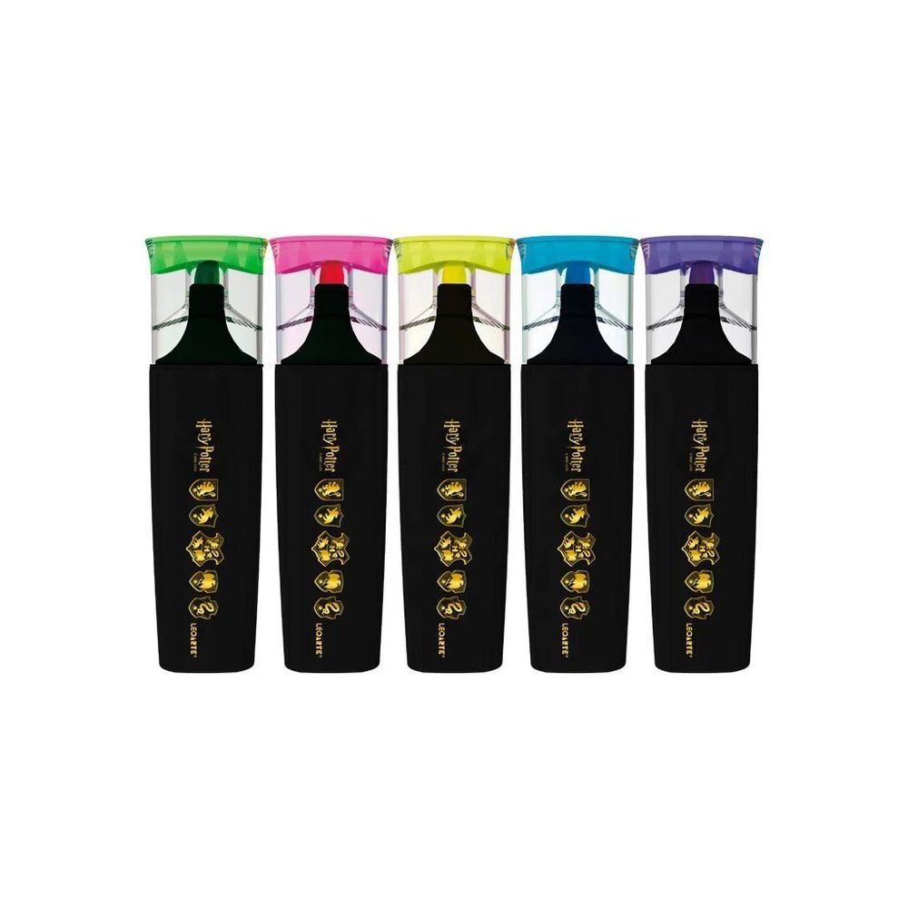 Encontraproduto.com.br - Marca Texto Harry Potter Neon 5 Cores