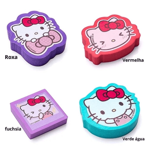 Encontraproduto.com.br - Borracha Hello Kitty 1 Unidade  Leo E Leo