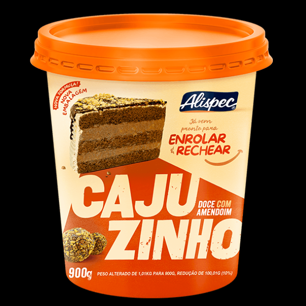 Encontraproduto.com.br - Doce cajuzinho Pote com 900g - Alispec