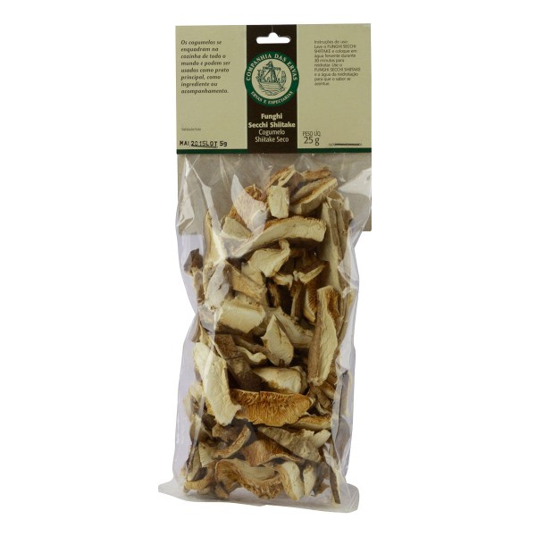 Encontraproduto.com.br - Tempero Funghi Shiitake Companhia das Ervas e Especiarias 25g