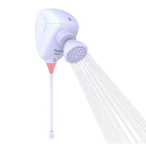 Encontraproduto.com.br - Chuveiro Zagonel Move Eletrônico Branco