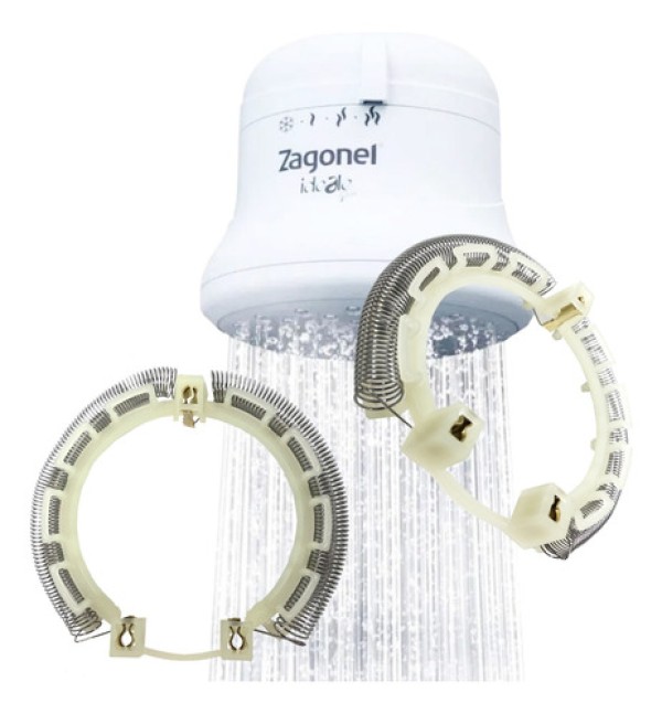 Encontraproduto.com.br - Resistência para Ducha Ideale Plus 220V 6800W - Zagonel