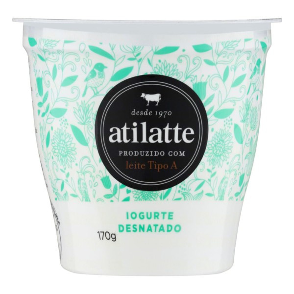 Iogurte Desnatado Atilatte 170g