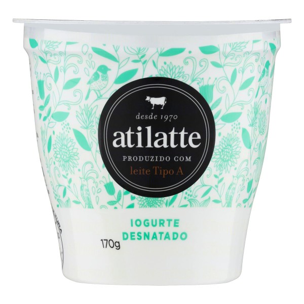 Encontraproduto.com.br - Iogurte Desnatado Atilatte 170g
