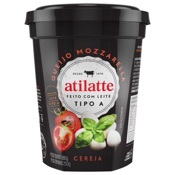 Encontraproduto.com.br - Queijo Mussarela Cereja Atilatte 250g