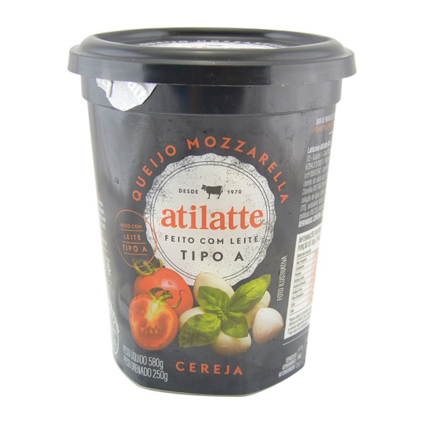 Encontraproduto.com.br - Queijo Mussarela Cereja Atilatte 250g
