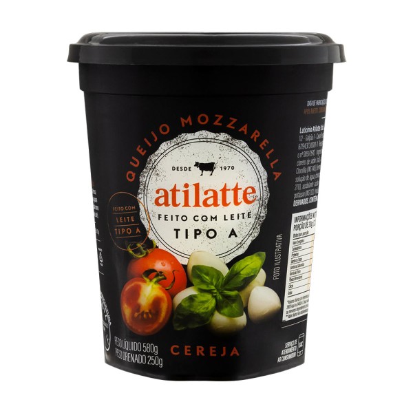 Encontraproduto.com.br - Queijo Mussarela Cereja Atilatte 250g