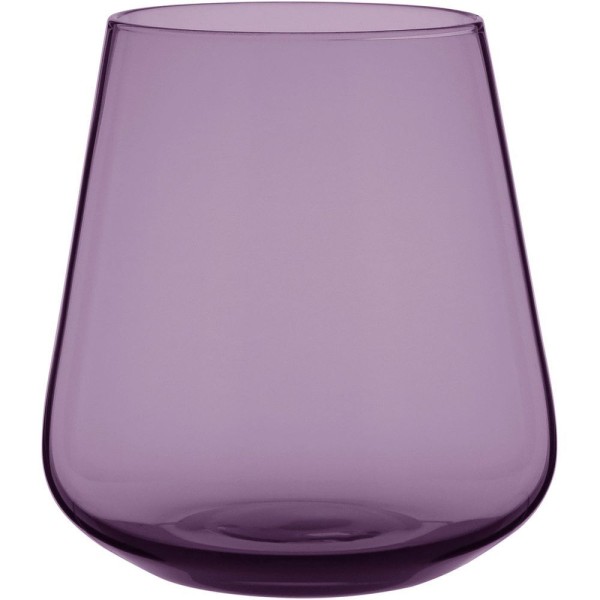 Encontraproduto.com.br - Jogo 2 Copos Home&co Comodore Vidro 400ml 10x9x9cm Violeta
