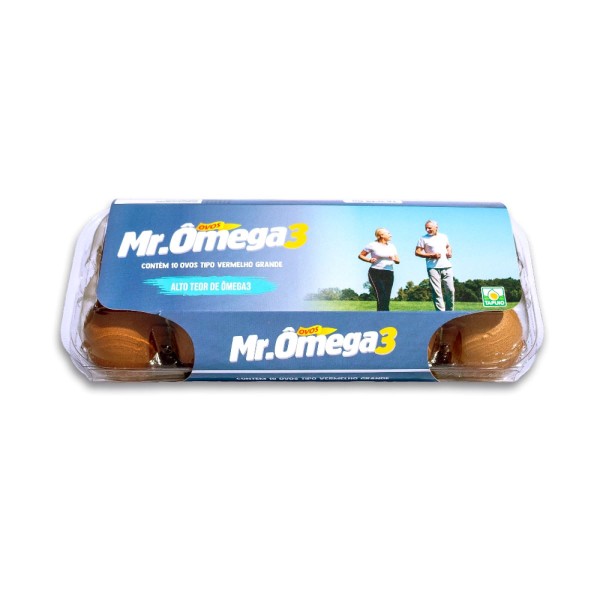 Encontraproduto.com.br - Ovos Vermelhos Grandes Mr.Ômega 3 c/ 10 Unid