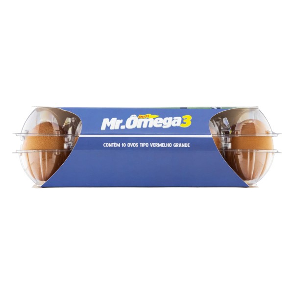Encontraproduto.com.br - Ovos Vermelhos Grandes Mr.Ômega 3 c/ 10 Unid