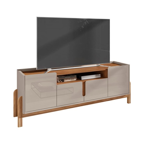 Encontraproduto.com.br - Rack para Tv até 60 Polegadas 4 Portas 190cm Lizz Casa D