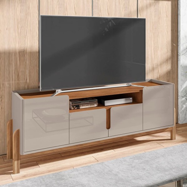 Encontraproduto.com.br - Rack para Tv até 60 Polegadas 4 Portas 190cm Lizz Casa D