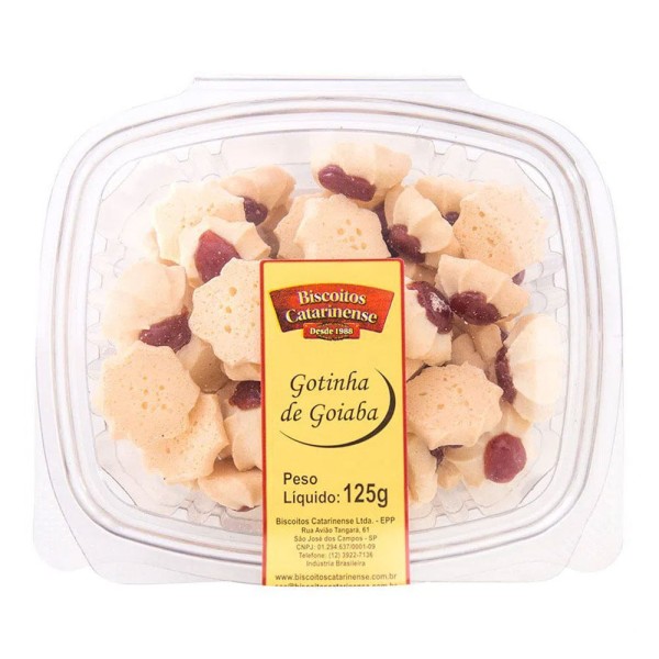 Encontraproduto.com.br - Biscoito de Goiaba Catarinense 125g
