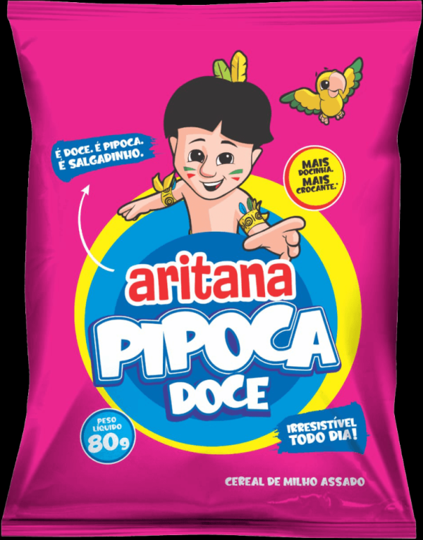 Encontraproduto.com.br - PIPOCA DOCE ARITANA 80G