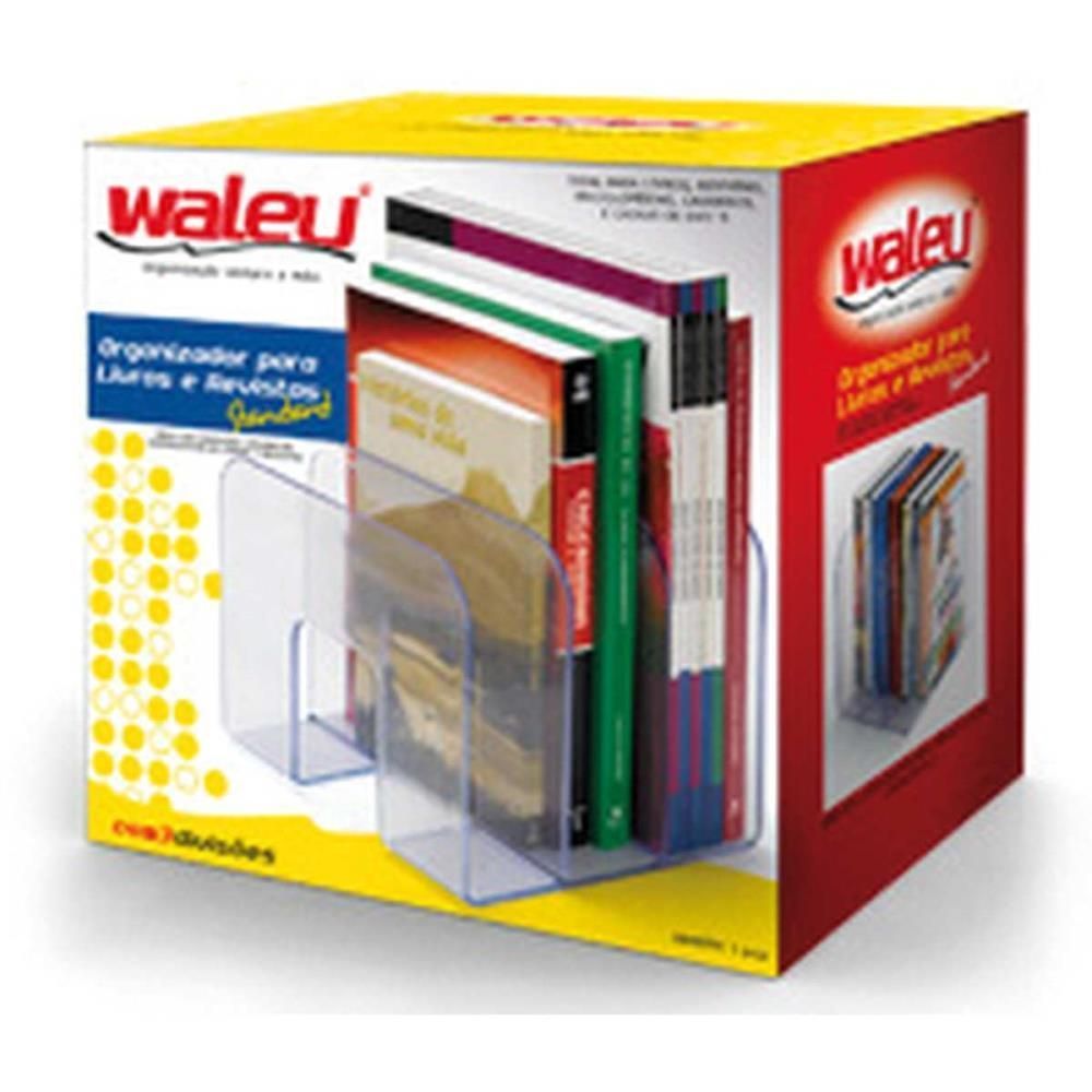 Encontraproduto.com.br - ORGANIZADOR DE LIVROS STANDARD CRISTAL R.10170001