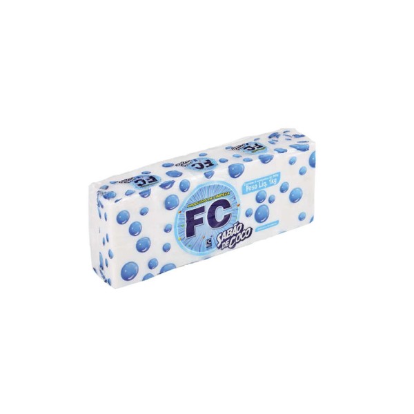 Encontraproduto.com.br - Sabão em Barra FC Coco 5un 200g