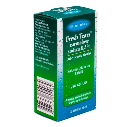 Fresh Tears 5MG/ML Solução oftálmica - Frasco com 5 mL