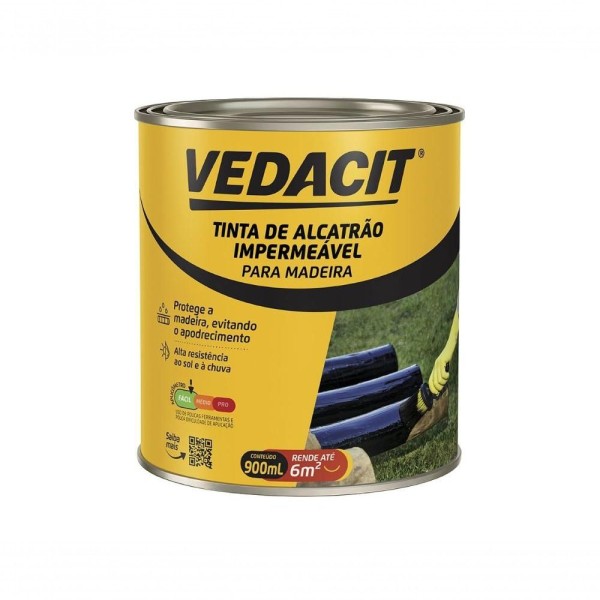 Encontraproduto.com.br - Tinta Alcatrão Impermeável 900ml - Vedacit