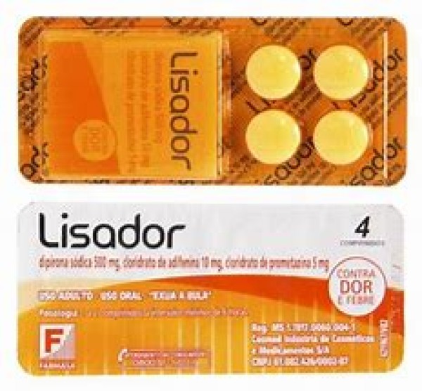 Encontraproduto.com.br - Lisador  4 Comprimidos