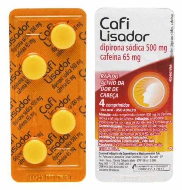 Encontraproduto.com.br - Cafilisador Com 4 Comprimidos
