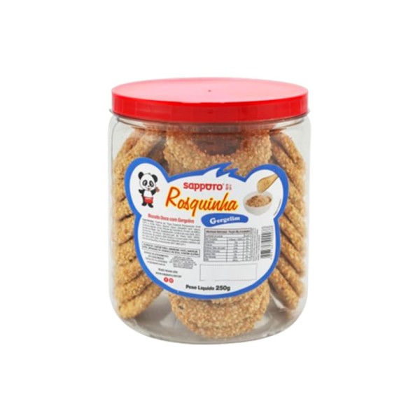 Encontraproduto.com.br - Rosquinha Doce com Gergelim Sapporo 250g