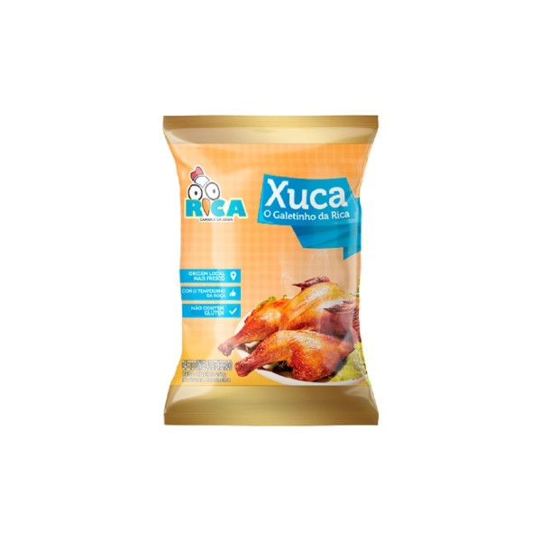 Encontraproduto.com.br - Frango Inteiro Galetinho Xuca Congelado Rica 250 g