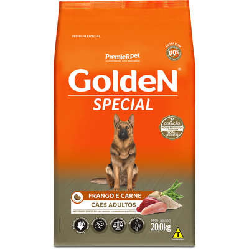 Ração Golden Special para Cães Adultos Frango e Carne