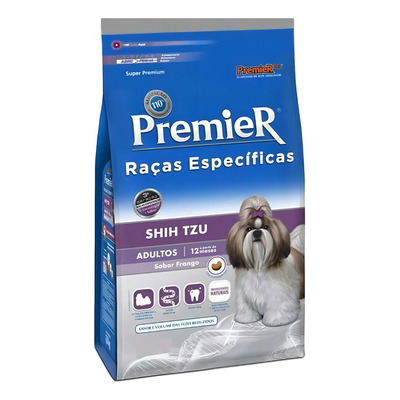 Ração Seca Premier para Cães Adultos Raça Shih Tzu Frango 1kg