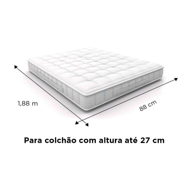 Encontraproduto.com.br - Lençol SOLTEIRO com Elástico 1 Peça JOLITEX TERNILLE 300 Fios - Toque de Seda - Rosê