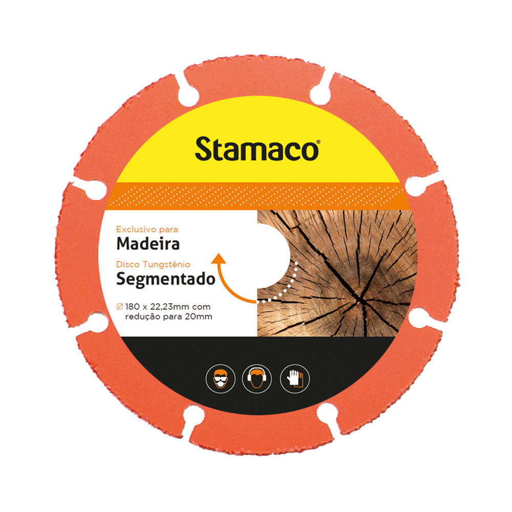 Disco de Tungstênio para Madeira Stamaco 7