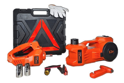 Kit Macaco Elétrico (Macaco, Compressor, Chave Impacto)