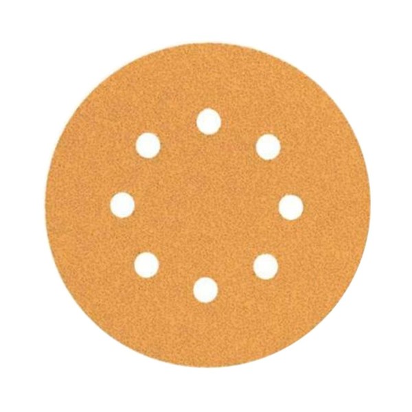 Disco De Lixa Com Velcro 150mm G240 Com 5 Peças Stamaco