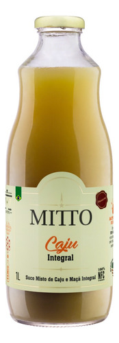 Suco Integral Caju Mitto 1L