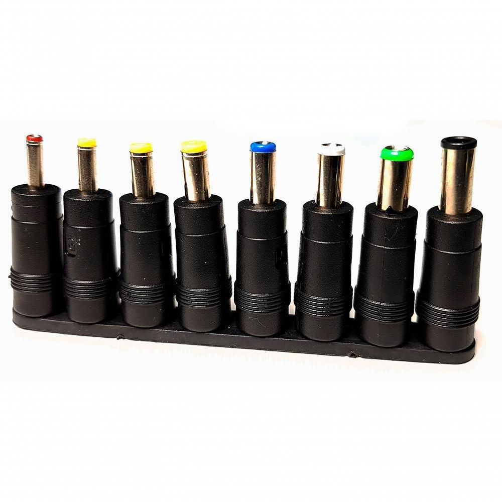 Encontraproduto.com.br - Fonte Universal Para Notebook 8 Conectores + Seletor de Volt