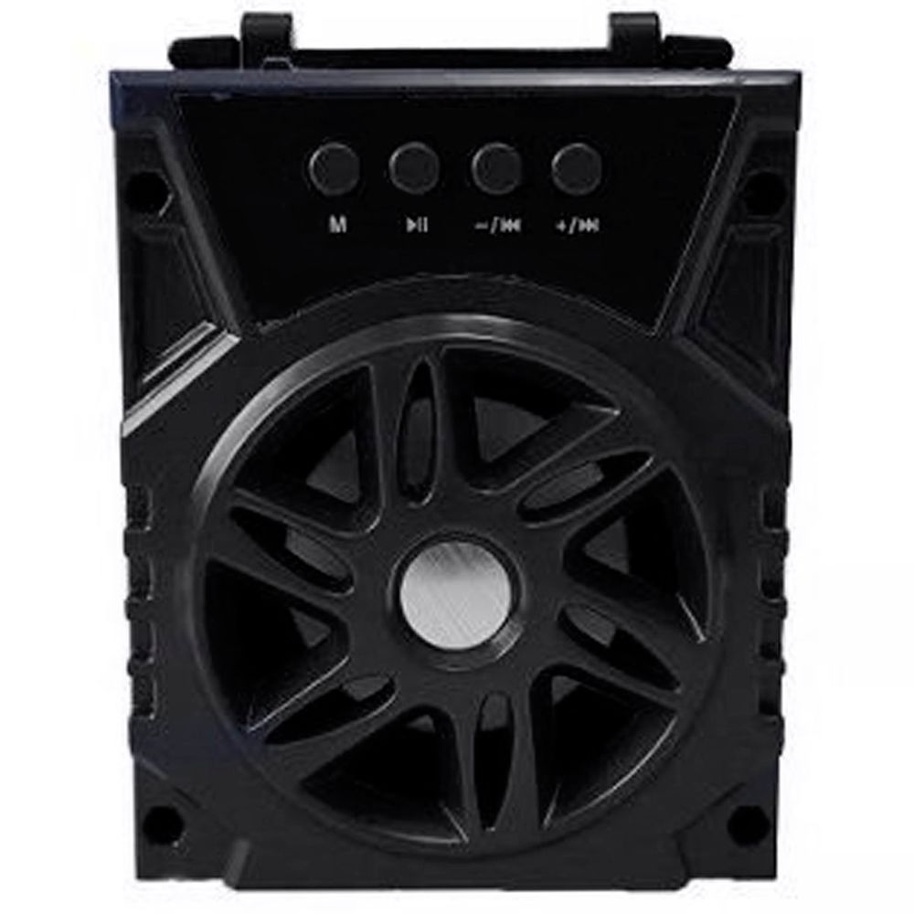 Encontraproduto.com.br - Caixa De Som Bluetooth Usb Sd Rádio Fm Preto Rad8114