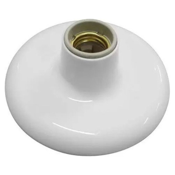 Encontraproduto.com.br - Plafon Simples Redondo Rosqueavel Patenteado - Preto