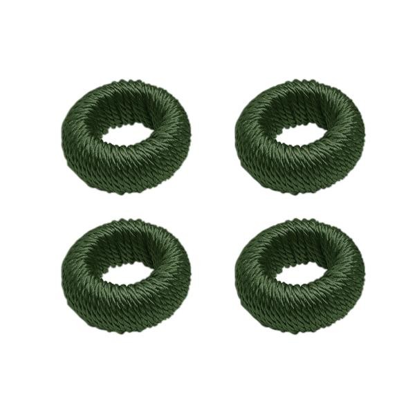 Encontraproduto.com.br - Jogo de Argolas Rayon 4 Peças para Guardanapos Olive - Copa & Cia