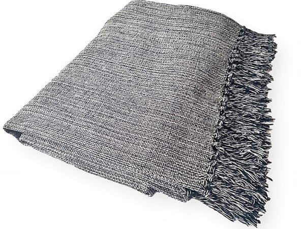 Encontraproduto.com.br - Manta Para Sofá Tipo Capa De Sofá 1,70X2,30 Cinza Mesclado