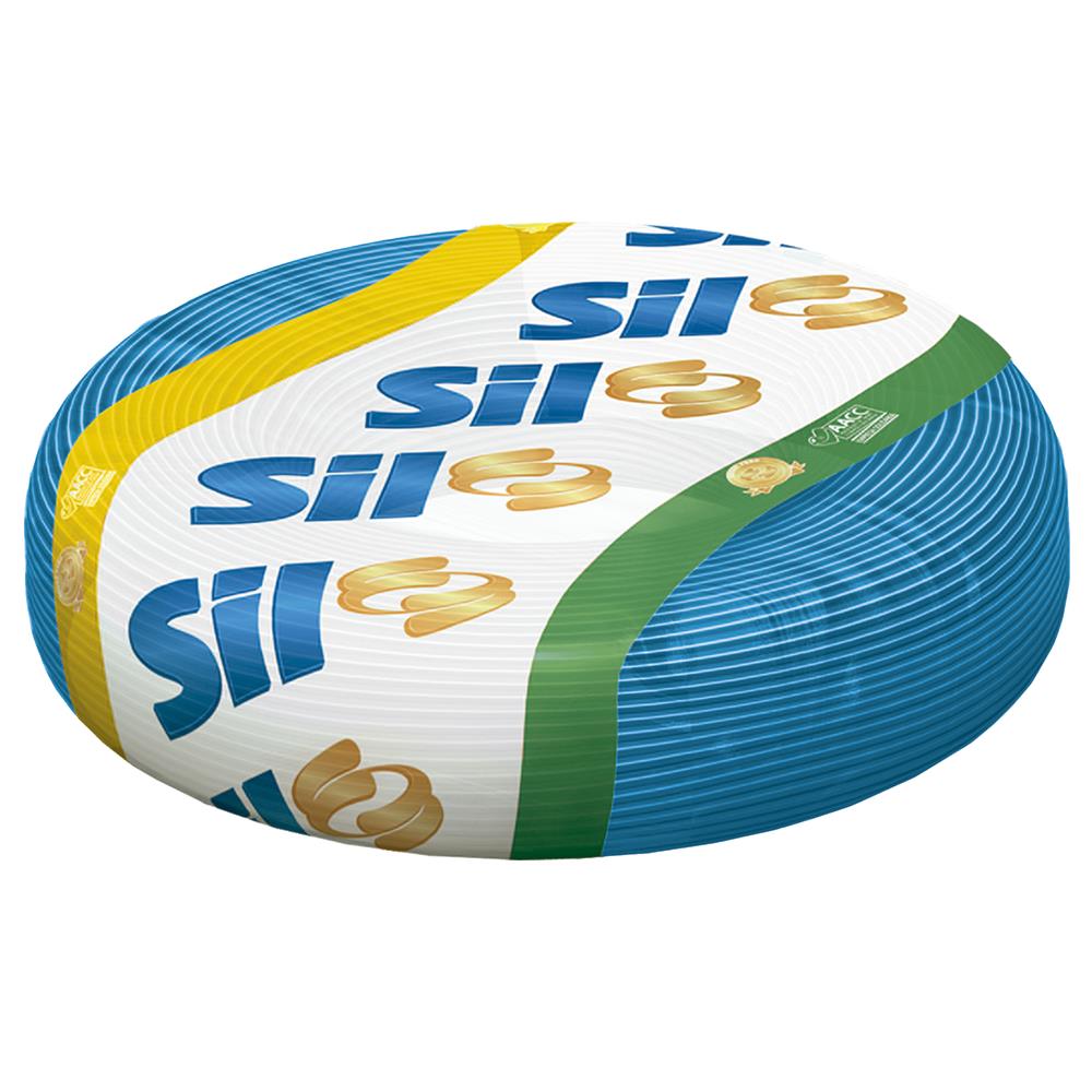 Encontraproduto.com.br - Cabo Flexível 10MM 100 Metros Azul SIL Fios