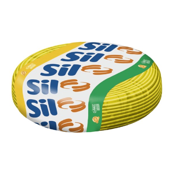 Encontraproduto.com.br - Cabo Flexível 0.50MM Amarelo 750V RL C/ 2OOMTS - SIL