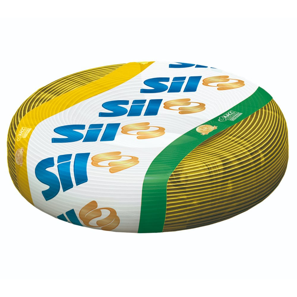 Encontraproduto.com.br - Cabo Flexível Sil 1,5mm com 100 Metros Amarelo