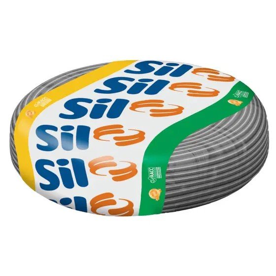 Encontraproduto.com.br - Cabo Elétrico 2.5mm Pc com 100mt 750V Cinza Sil