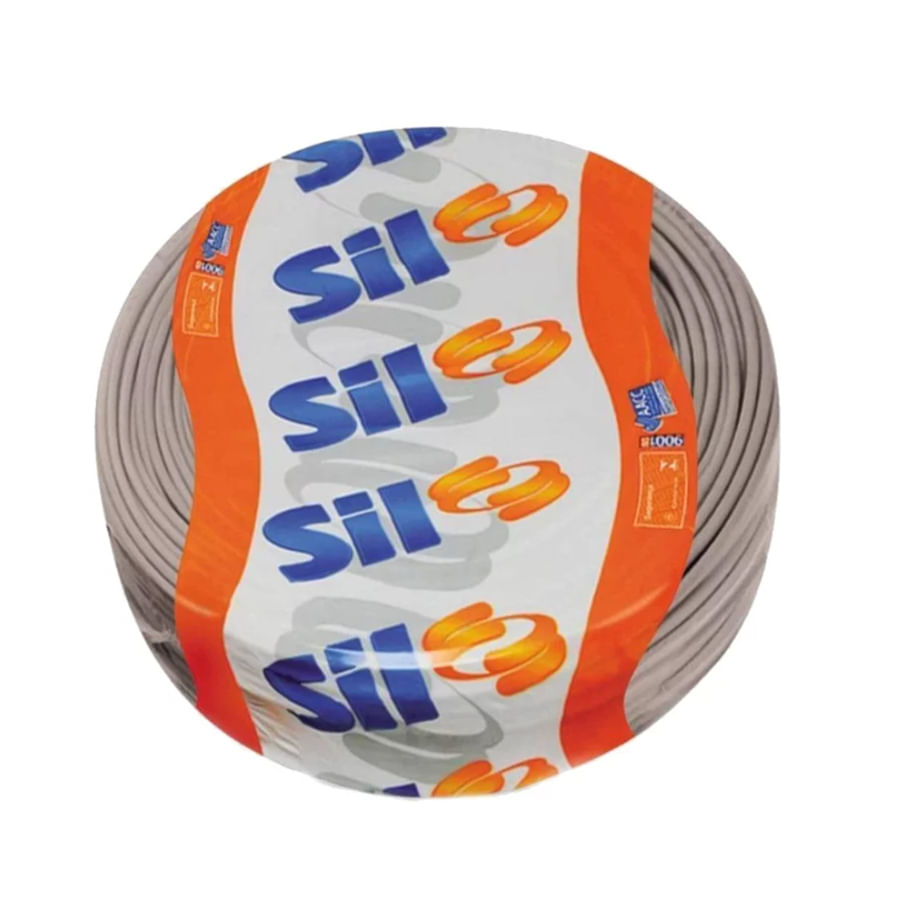 Encontraproduto.com.br - Cabo Elétrico 2.5mm Pc com 100mt 750V Cinza Sil