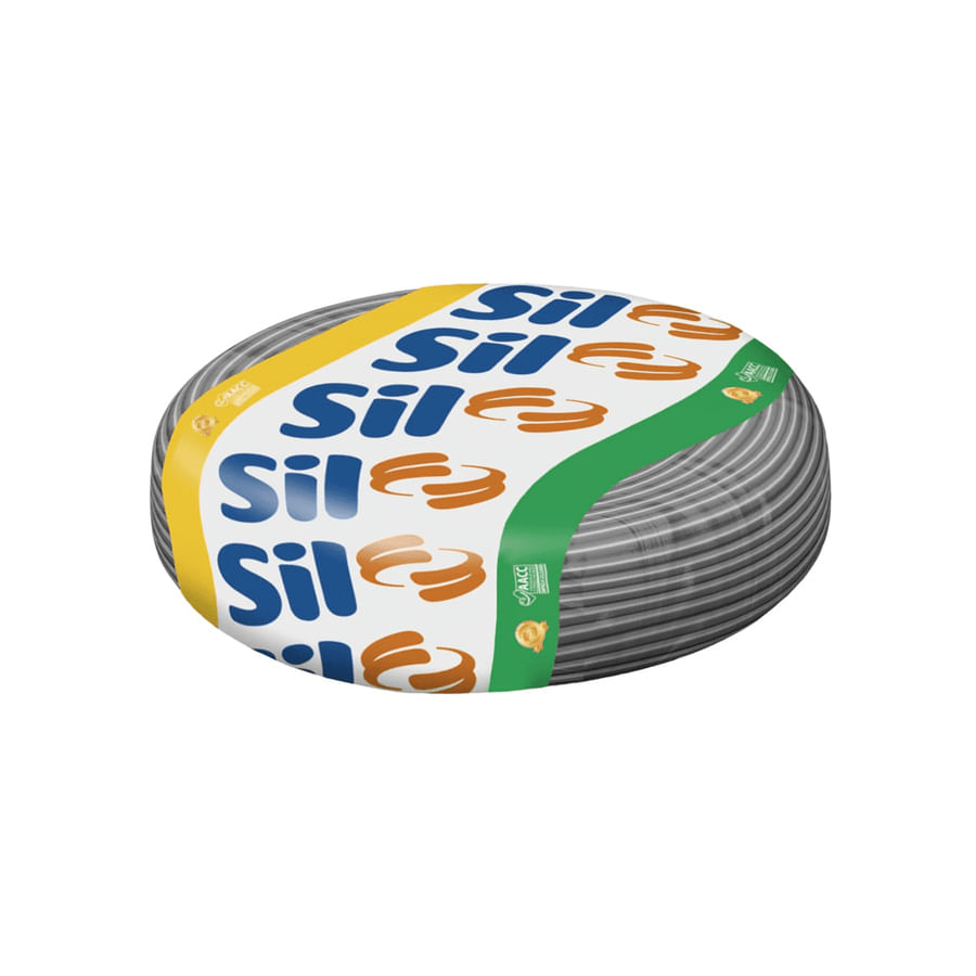 Encontraproduto.com.br - Cabo Elétrico 4mm Pc com 100mt 750V Cinza Sil