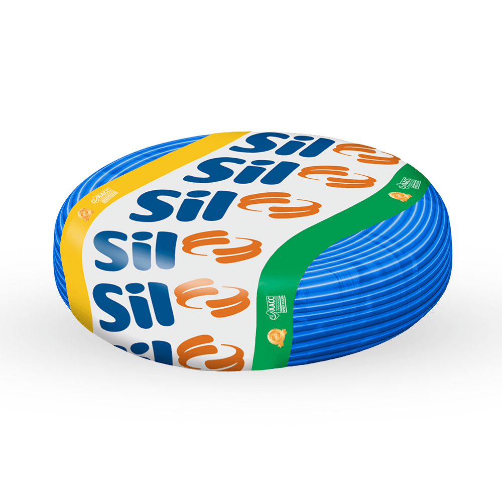 Encontraproduto.com.br - Cabo Flexível Sil 2,5mm com 50 Metros Azul